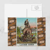 Carte Postale Bière ! (Devant / Derrière)