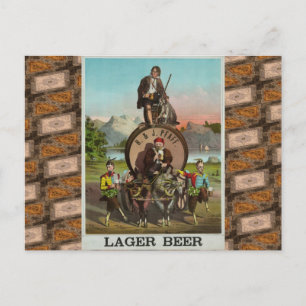 Carte Postale Bière !