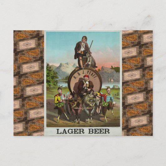Carte Postale Bière ! (Devant)