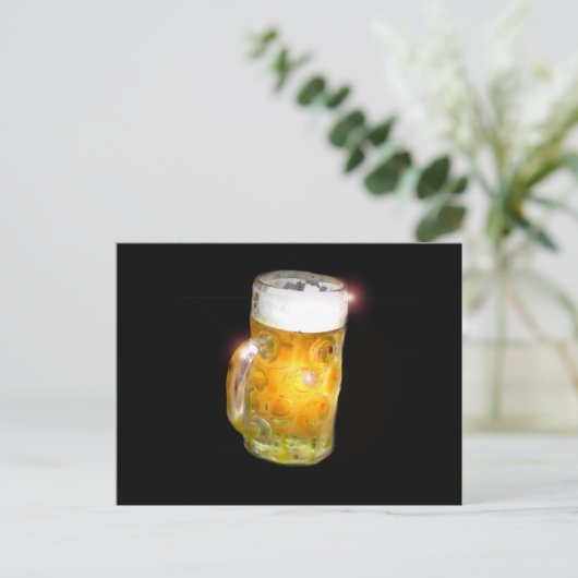 Carte Postale Bière (Debout devant)