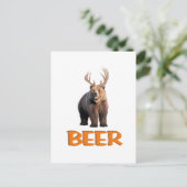 Carte Postale Bière (Debout devant)