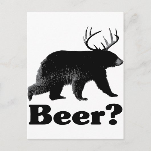 Carte Postale Bière ? (Devant)