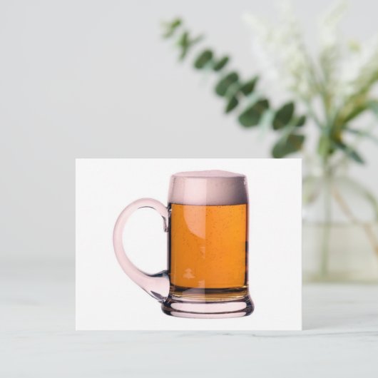 Carte Postale Bière (Debout devant)