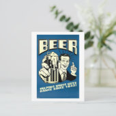 Carte Postale Bière - Aider Les Blancs À Danser Depuis 1842 (Debout devant)