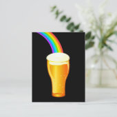 Carte Postale Bière arc-en-ciel (Debout devant)