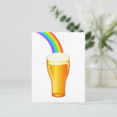 Carte Postale Bière arc-en-ciel (Debout devant)
