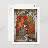 Carte Postale Bière de la Meuse (Devant / Derrière)