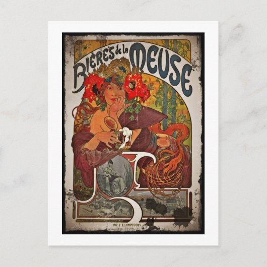 Carte Postale Bière de la Meuse (Devant)