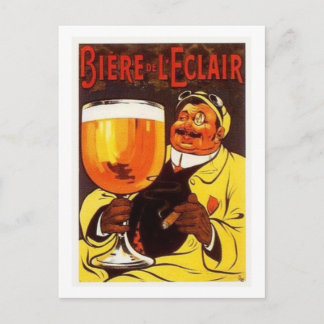 Carte Postale Biere de L'eclair