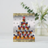 Carte Postale Bière et chips (Debout devant)