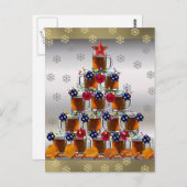 Carte Postale Bière et chips (Devant / Derrière)