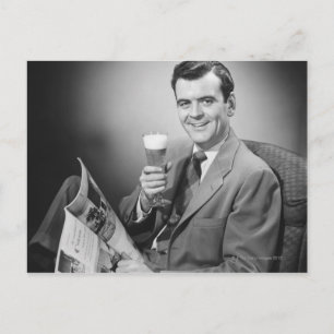 Carte Postale Bière froide