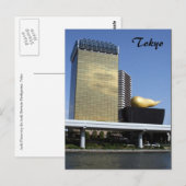 Carte Postale bière hq tokyo (Devant / Derrière)