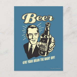 Carte Postale Bière : Offrez à votre cerveau la nuit de congé
