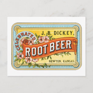 Carte Postale Bière racine Dickey