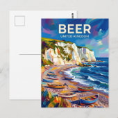 Carte Postale Bière Royaume-Uni (Devant / Derrière)