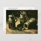 Carte Postale Bière Tankards, Vincent van Gogh (Devant / Derrière)