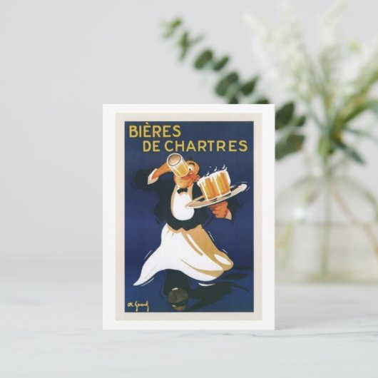 Carte Postale Bières de Chartres (Debout devant)