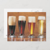 Carte Postale Bières et bières assorties (Devant / Derrière)