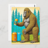 Carte Postale Bières volantes (Devant / Derrière)