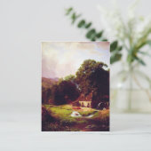 Carte Postale Bierstadt Albert Le Vieux Moulin (Debout devant)