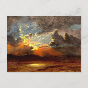 Carte Postale Bierstadt - Ciels illuminés, beaux paysages