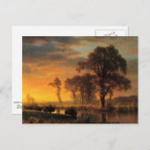 Carte Postale Bierstadt - Kansas Ouest (Devant / Derrière)