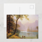 Carte Postale Bierstadt - Kern's River Valley, Californie, (Devant / Derrière)