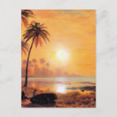 Carte Postale Bierstadt - Paysage Tropical (Devant)