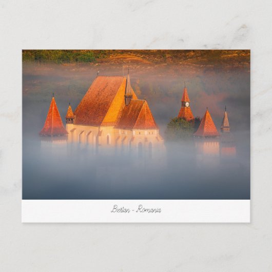 Carte Postale Biertan, Transylvanie (Devant)