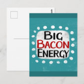 Carte postale Big Bacon Energy (Devant / Derrière)