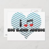 Carte Postale Big Band (Devant / Derrière)