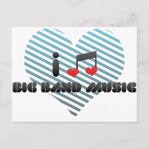 Carte Postale Big Band