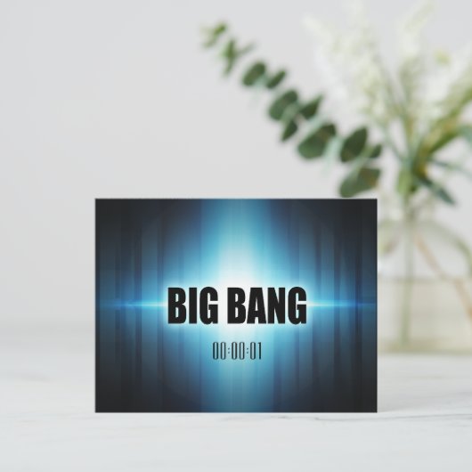 Carte Postale Big bang (Debout devant)