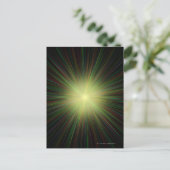 Carte Postale Big Bang, dessin conceptuel d'ordinateur. (Debout devant)