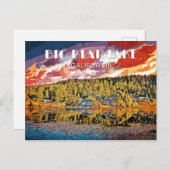 Carte Postale Big Bear Lake (Devant / Derrière)
