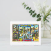 Carte postale Big Bear Lake California CA (Debout devant)