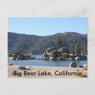 Carte Postale Big Bear Lake, Californie