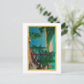 Carte Postale Big Bear Lake Vue sur Rim o' World Drive (Debout devant)