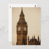 Carte Postale Big Ben (Devant / Derrière)