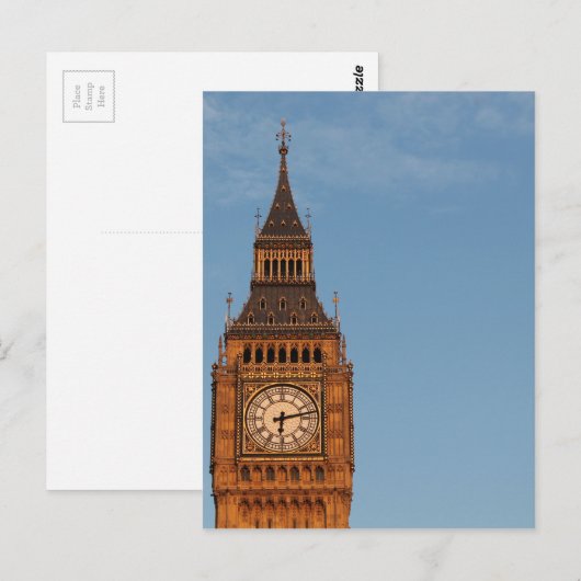 Carte Postale Big Ben (Devant / Derrière)