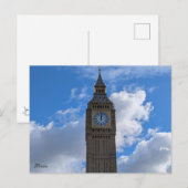 Carte Postale Big Ben (Devant / Derrière)