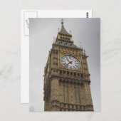 Carte postale Big Ben (Devant / Derrière)