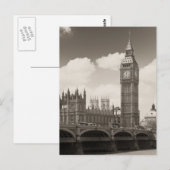 Carte Postale Big Ben (Devant / Derrière)
