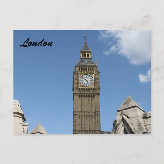 Carte Postale big ben (Devant)