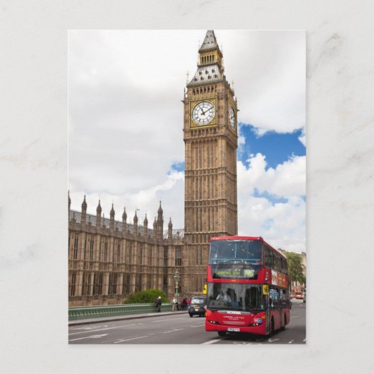 Carte Postale Big Ben (Devant)