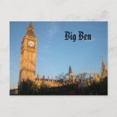 Carte postale Big Ben (Devant)