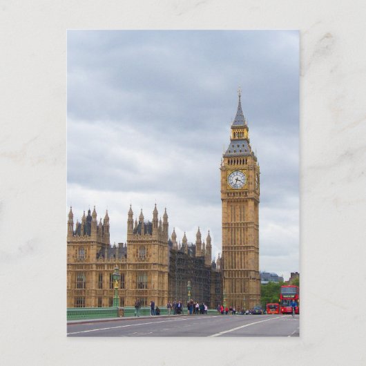 Carte Postale Big Ben (Devant)