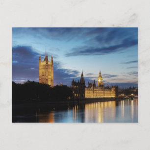 Carte Postale Big Ben at night Postcard