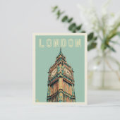 Carte Postale Big Ben de Londres (Debout devant)